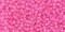 Toho 11/0 Round Japanese Seed Bead, TR11-965, Inside Color Crystal/Carnation Lined